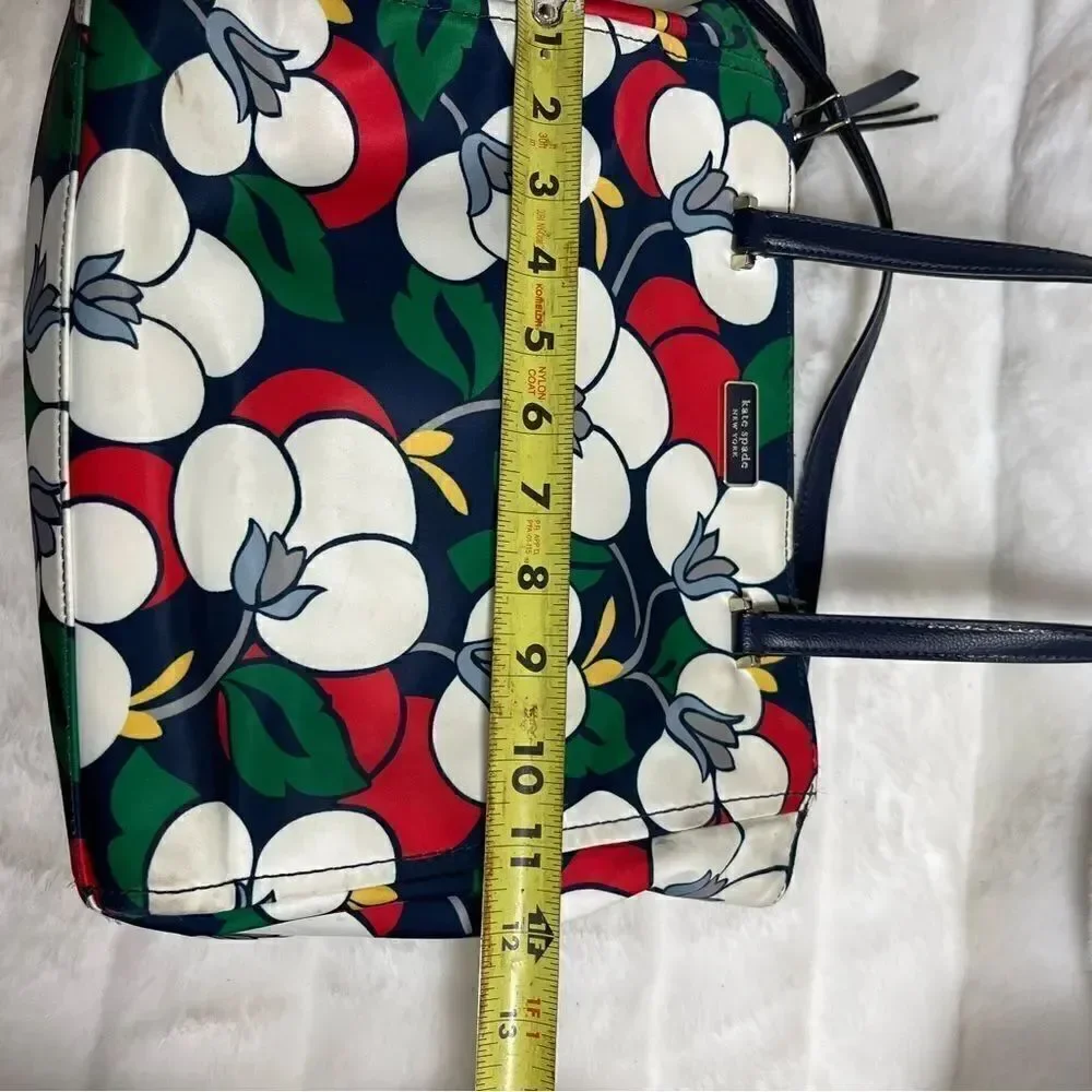 Kate Spade Dawn Breeze multi color Nylon Medium Satchel/Shoulder bag .